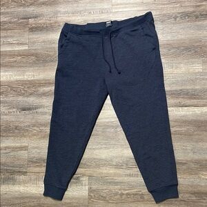 Men's Navy Jogger Pants